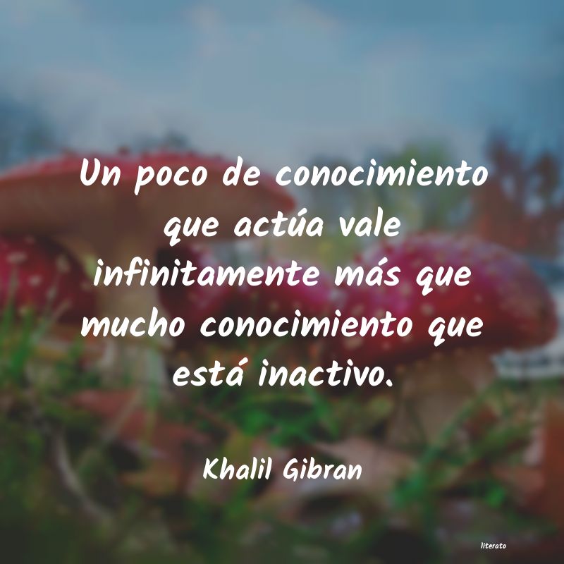 Frases de Khalil Gibran