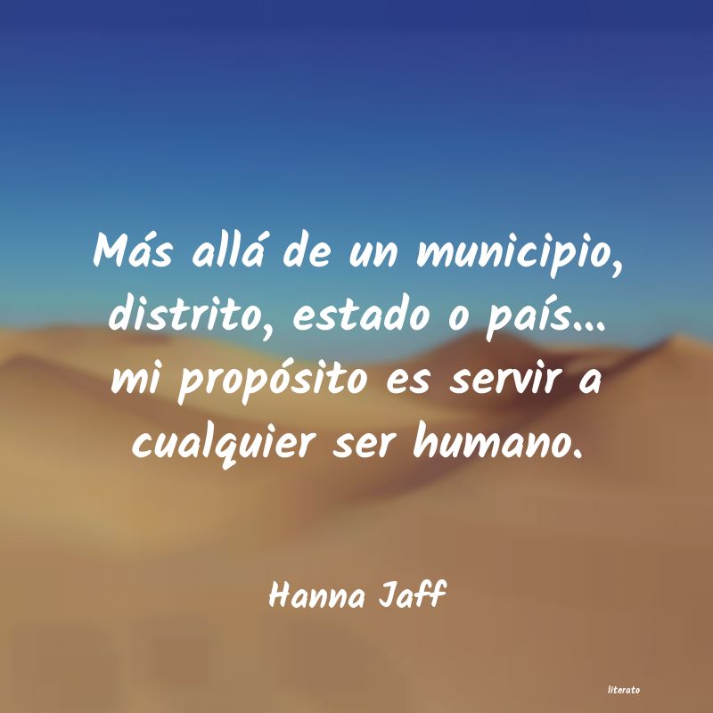 frases de Hanna Jaff