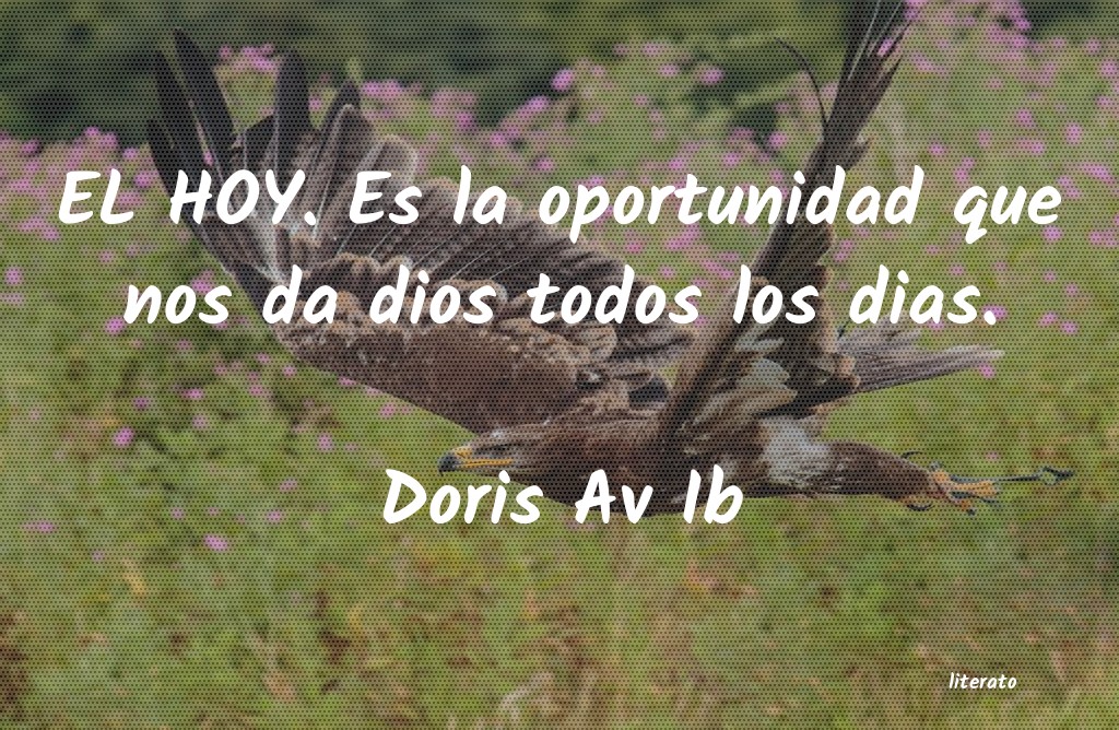 frases de Doris Av Ib