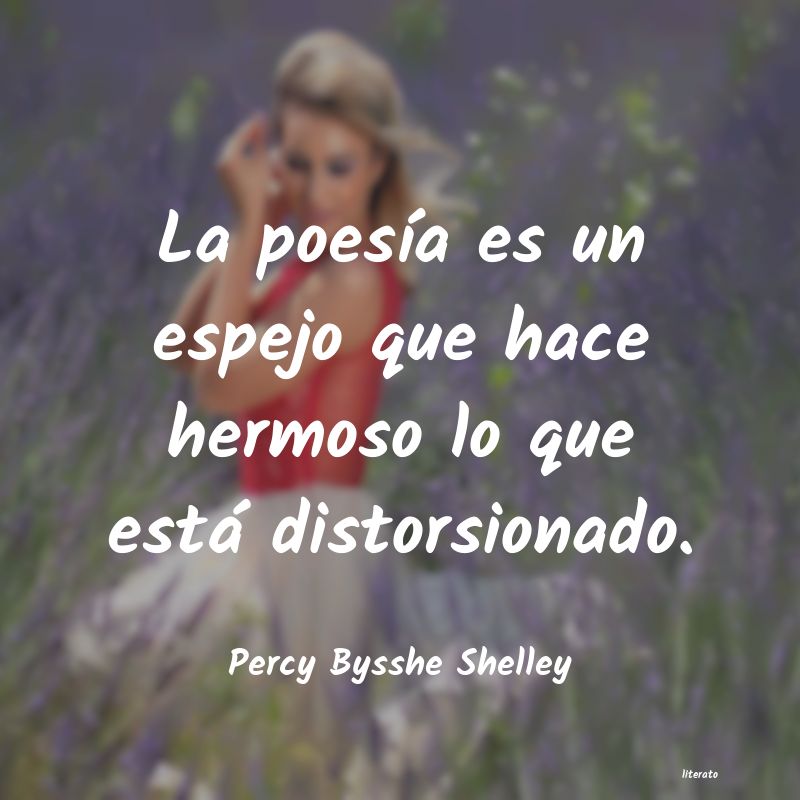 Frases de Percy Bysshe Shelley