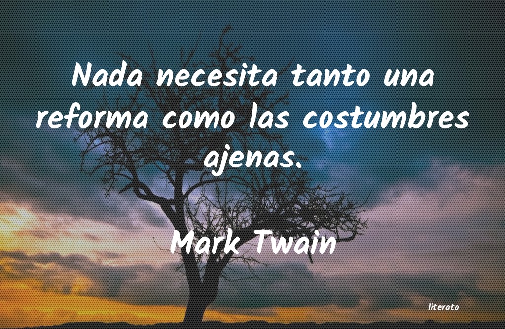 frases de Mark Twain