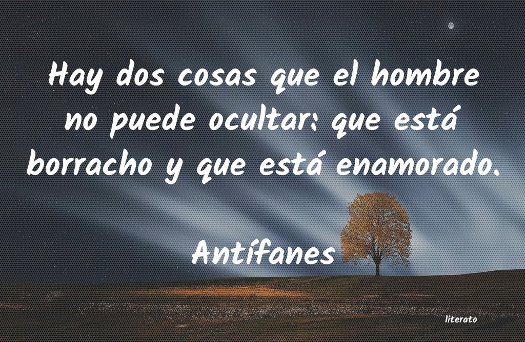 Frases de Antífanes