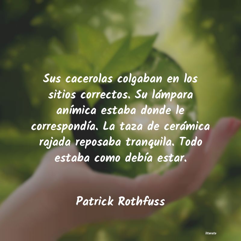 Frases de Patrick Rothfuss