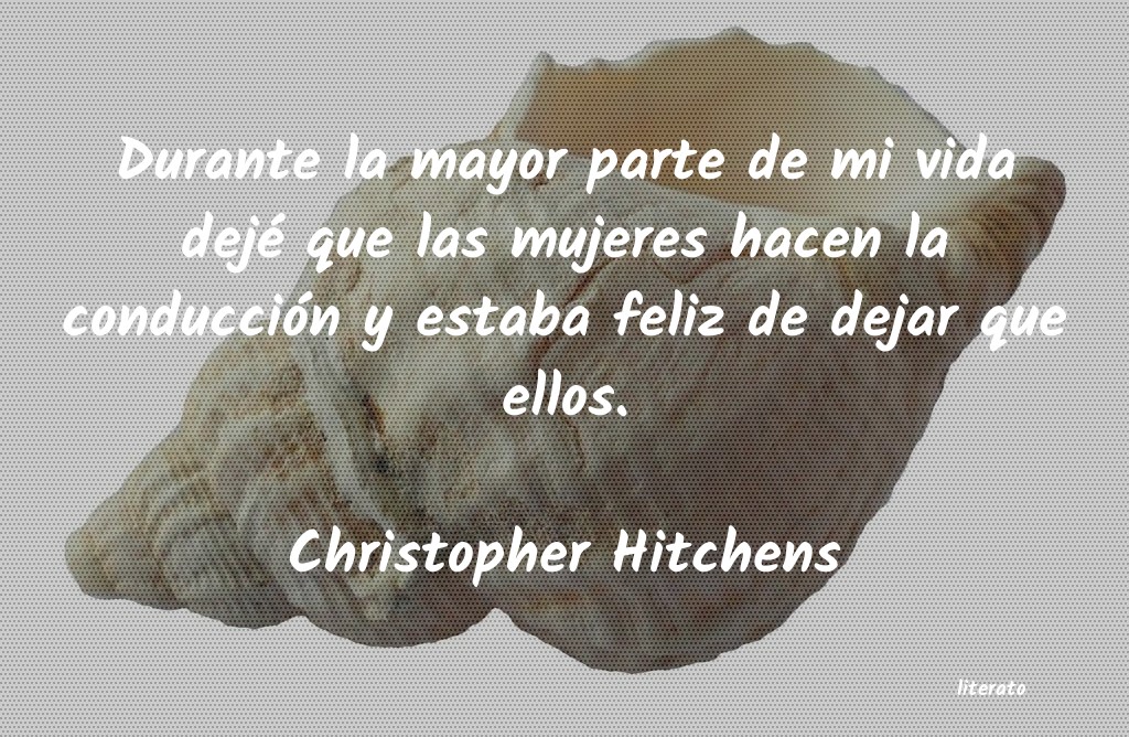 frases de Christopher Hitchens