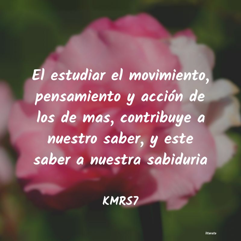 Frases de KMRS7