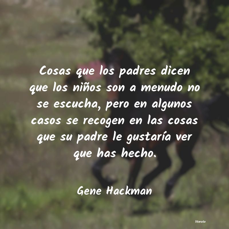 frases de Gene Hackman
