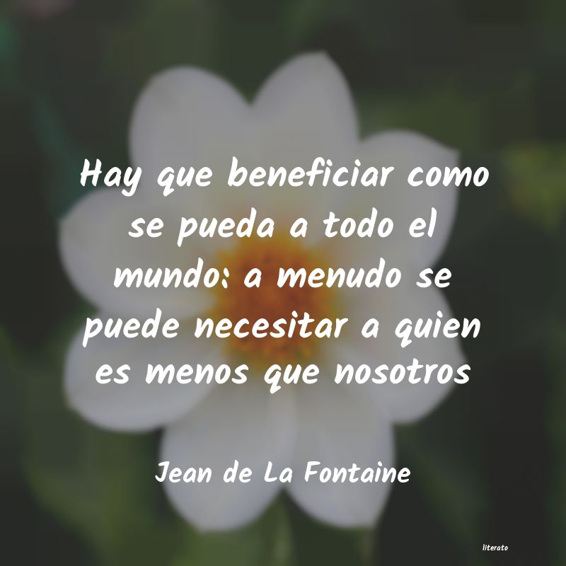 Frases de Jean de La Fontaine