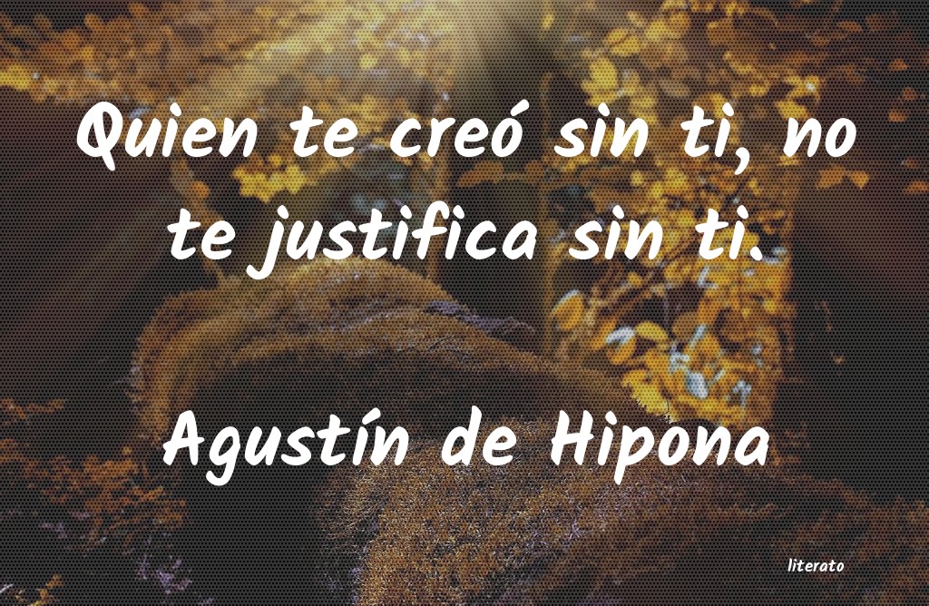 frases de AgustÃn de Hipona