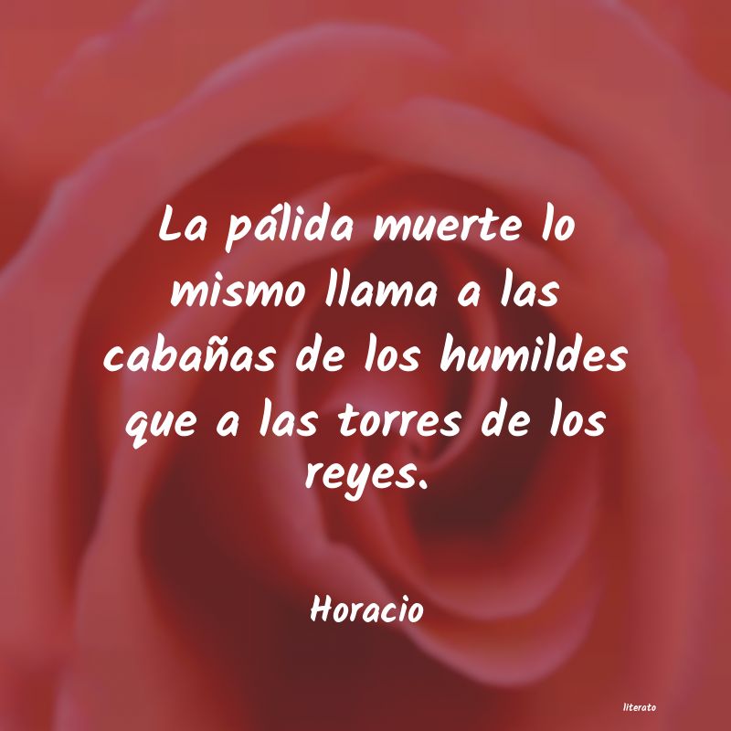 Frases de Horacio