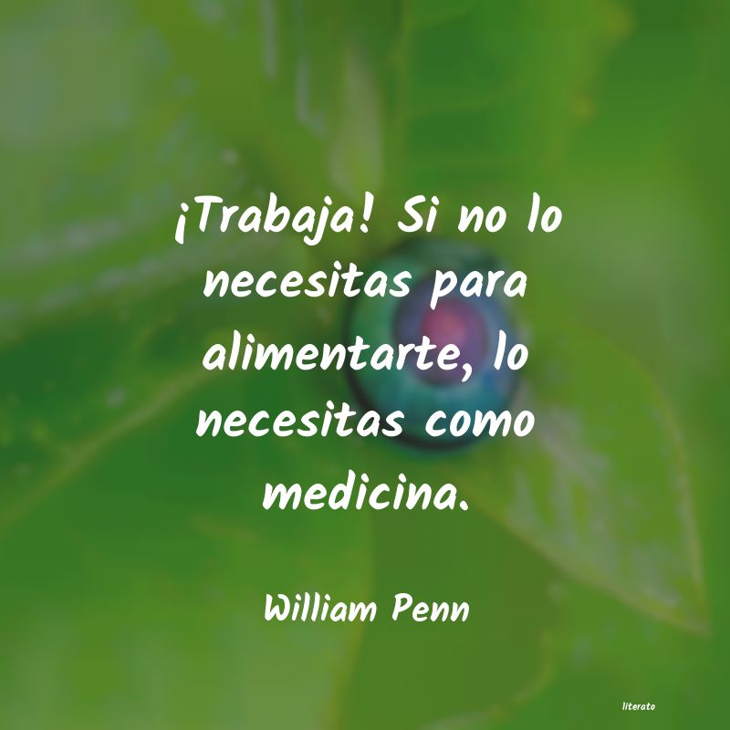 frases de William Penn