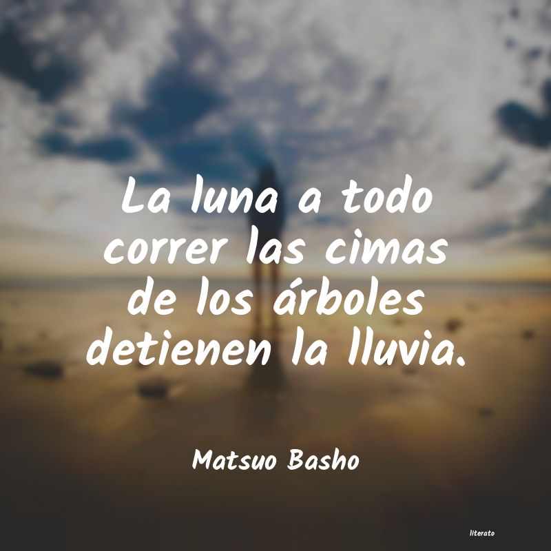 Frases de Matsuo Basho