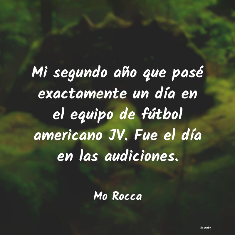 frases de Mo Rocca