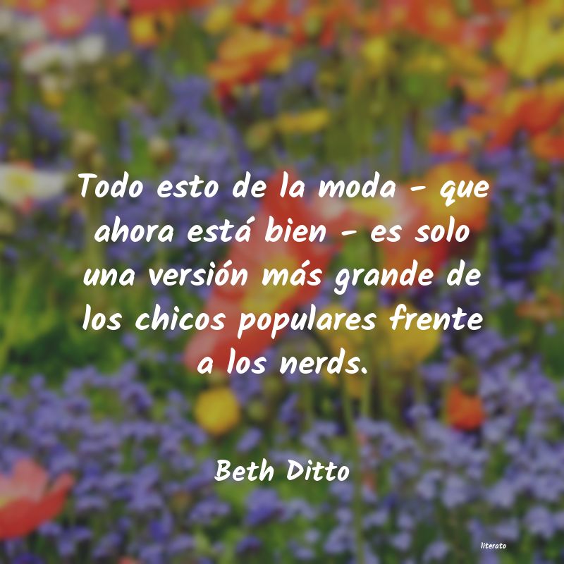 Frases de Beth Ditto