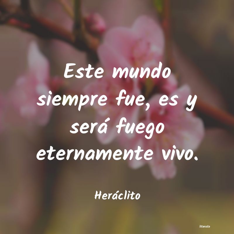 Frases de Heráclito