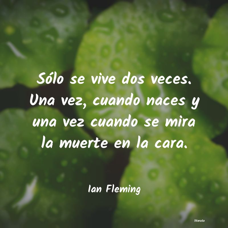 Frases de Ian Fleming