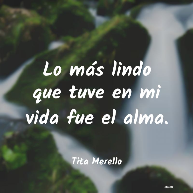 frases de Tita Merello