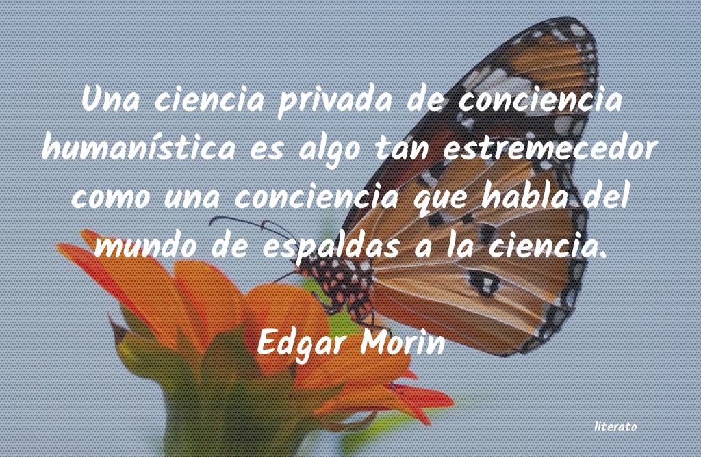 Frases de Edgar Morin