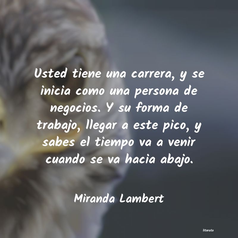 Frases de Miranda Lambert