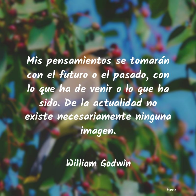 frases de William Godwin