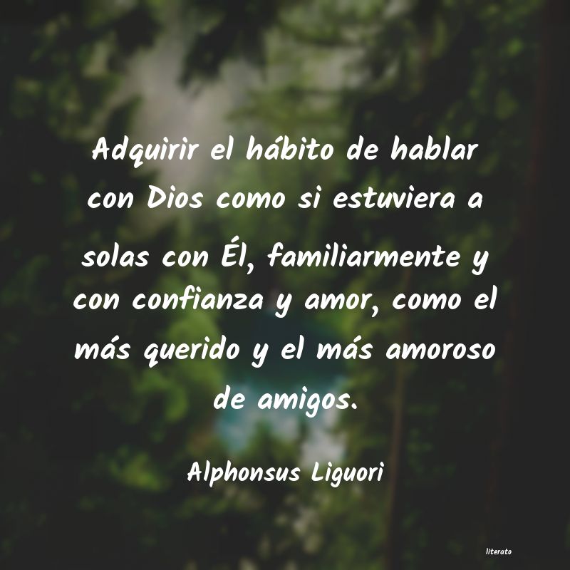 Frases de Alphonsus Liguori