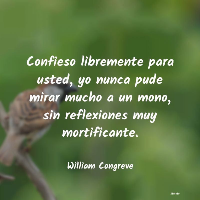 Frases de William Congreve