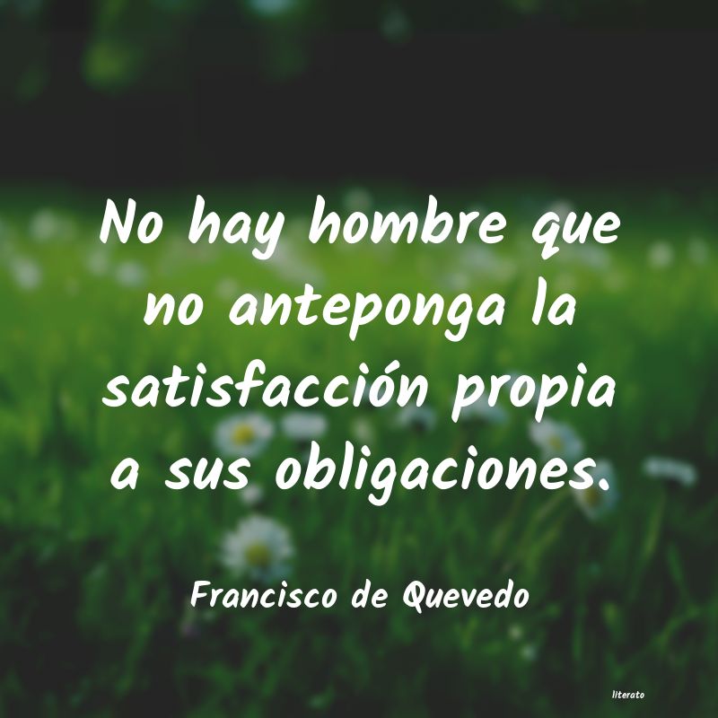 Frases de Francisco de Quevedo