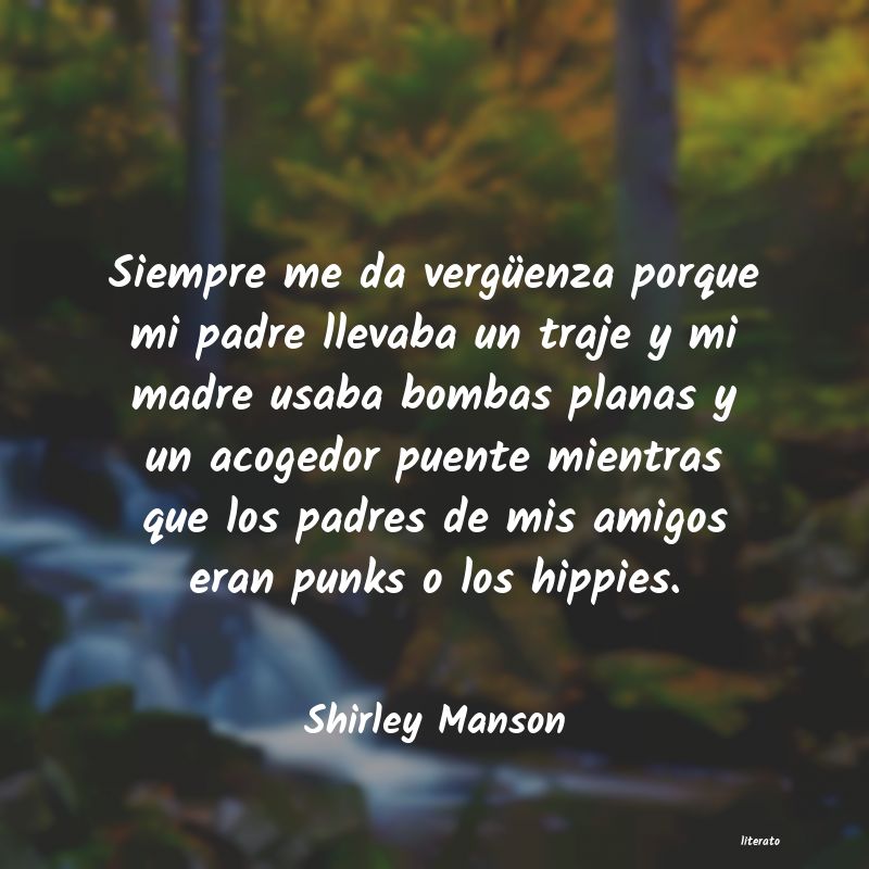 Frases de Shirley Manson