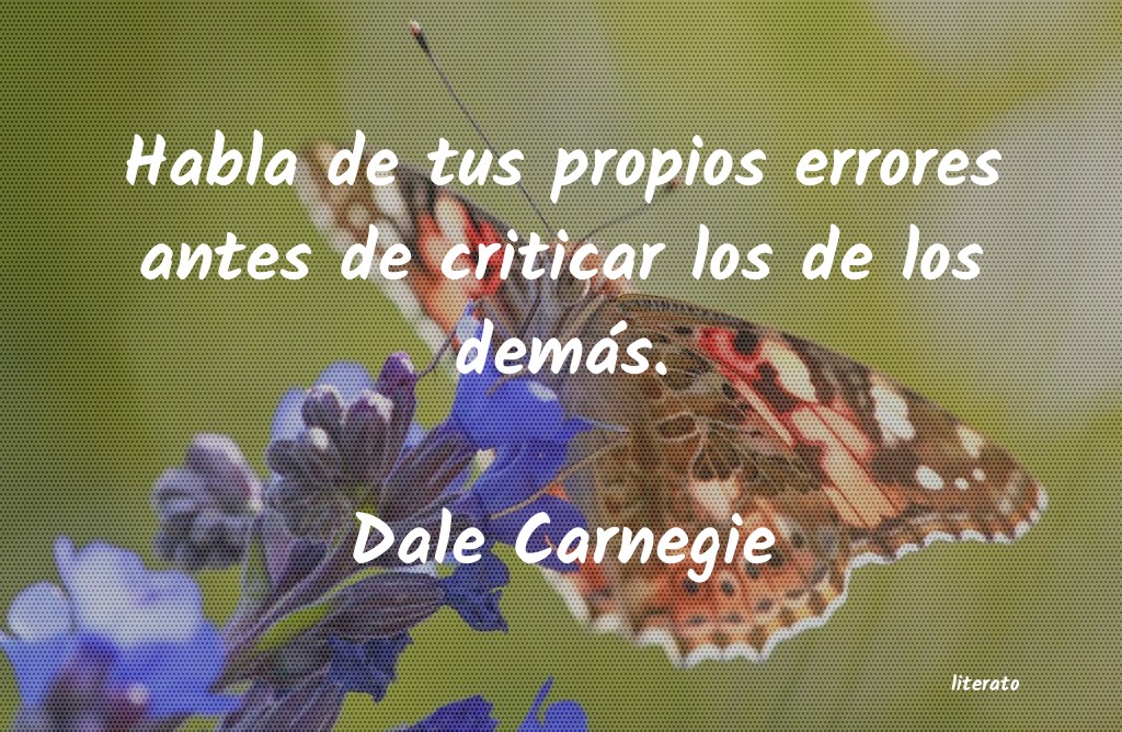 Frases de Dale Carnegie