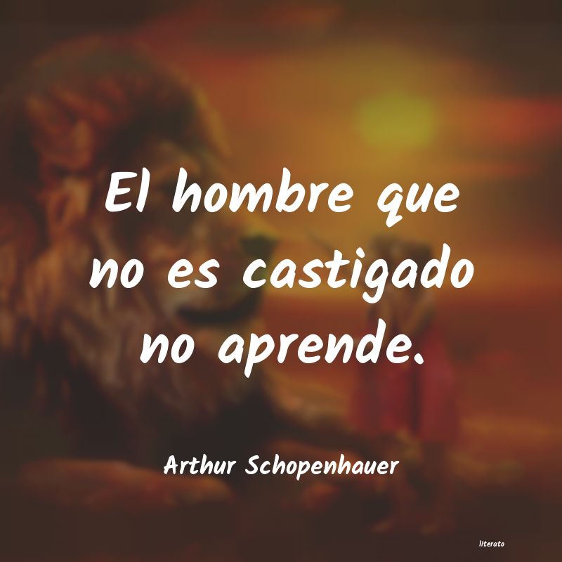 Frases de Arthur Schopenhauer