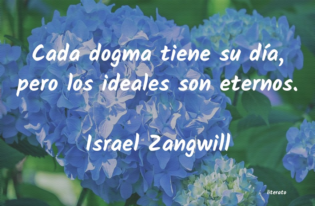 frases de Israel Zangwill