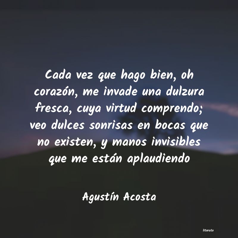 Frases de Agustín Acosta