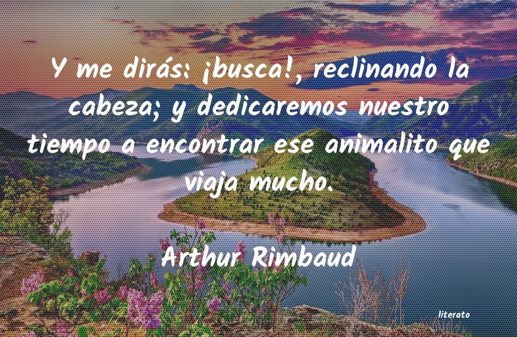 frases de Arthur Rimbaud