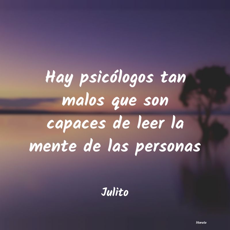 frases de Julito