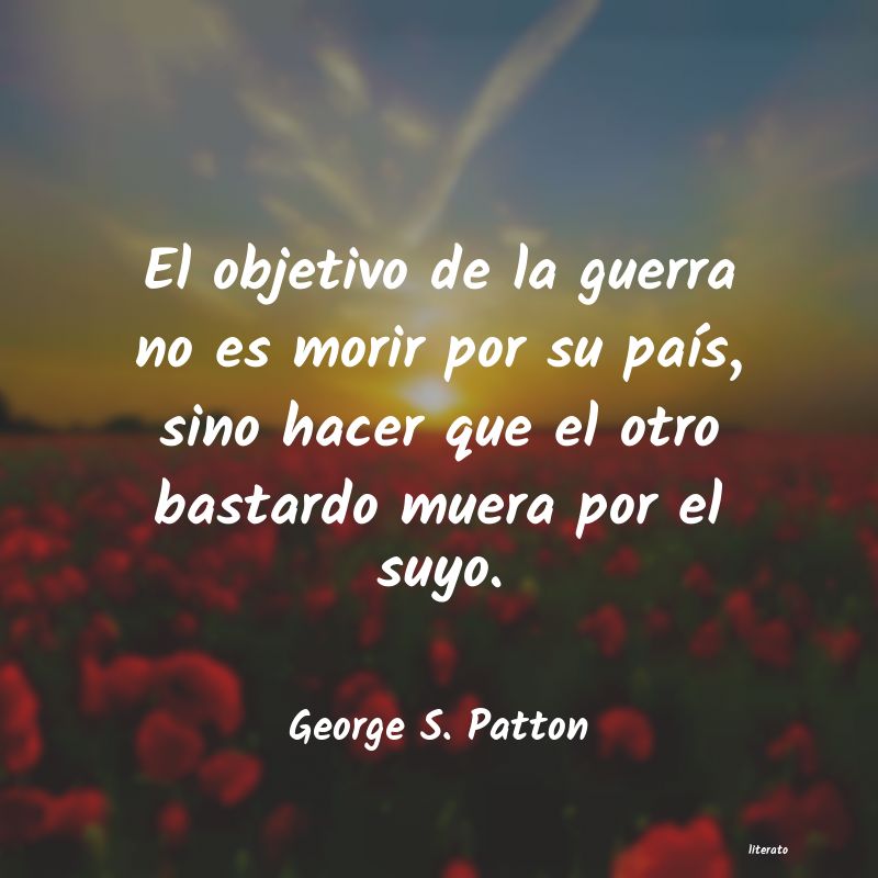 frases de George S. Patton