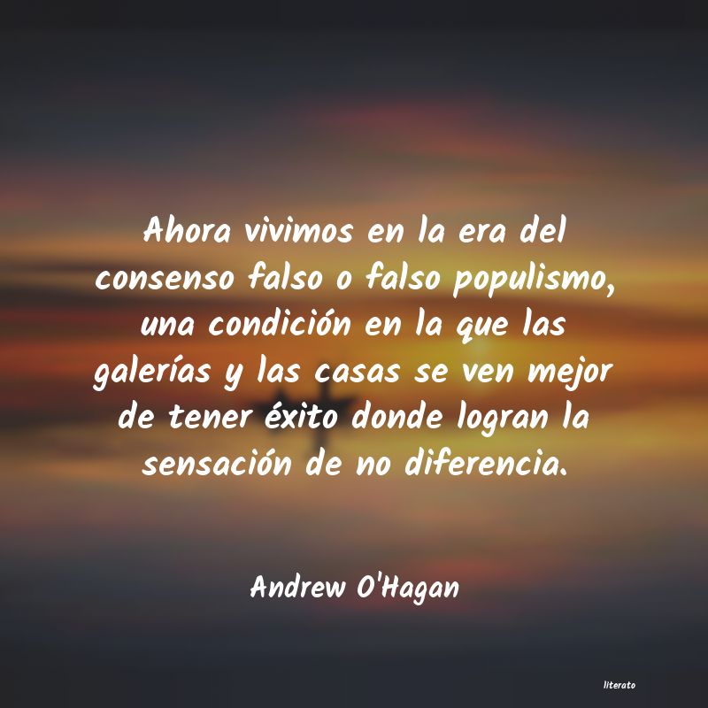 Frases de Andrew O'Hagan