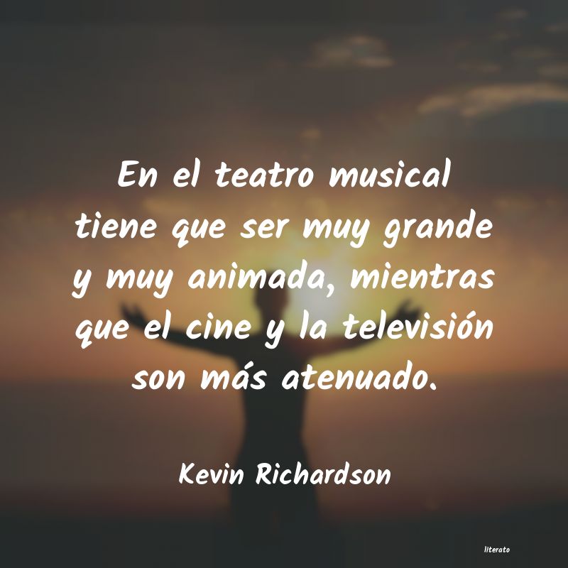 Frases de Kevin Richardson