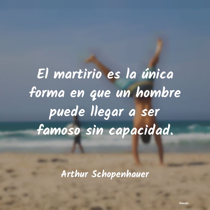 Frases de Arthur Schopenhauer