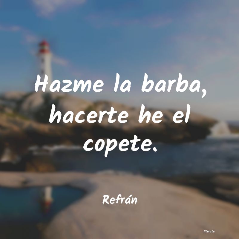 Frases de Refrán