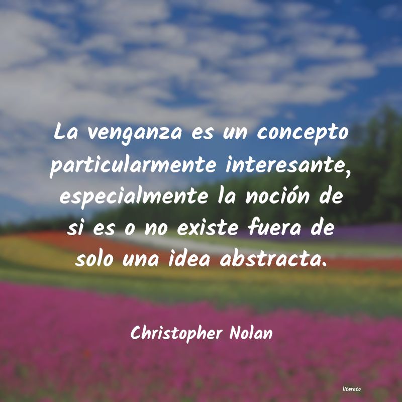 Frases de Christopher Nolan