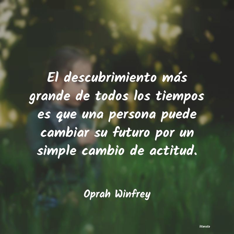 Frases de Oprah Winfrey