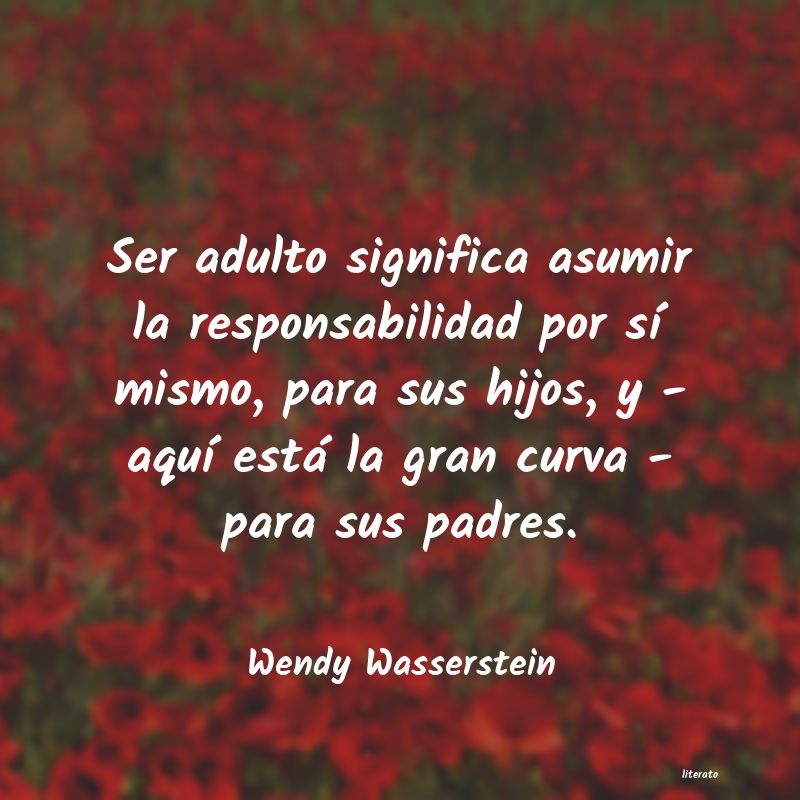 frases de Wendy Wasserstein