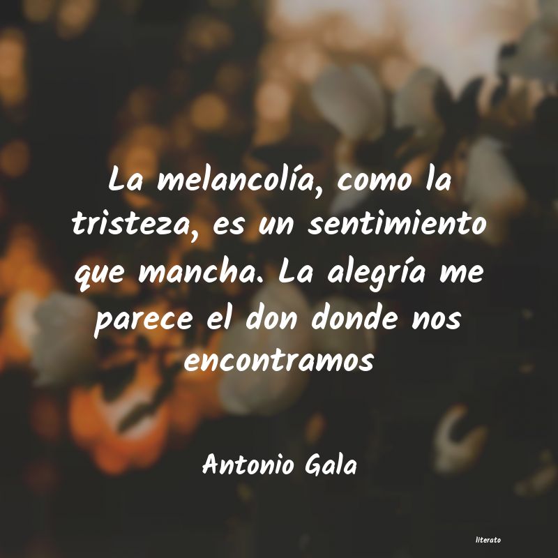 Frases de Antonio Gala