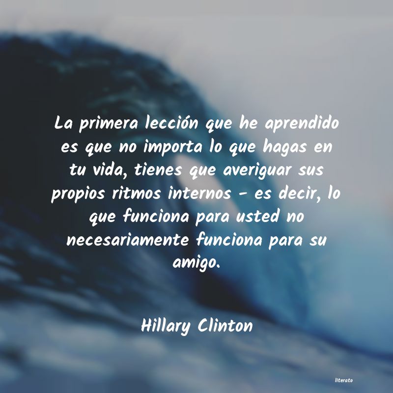 Frases de Hillary Clinton