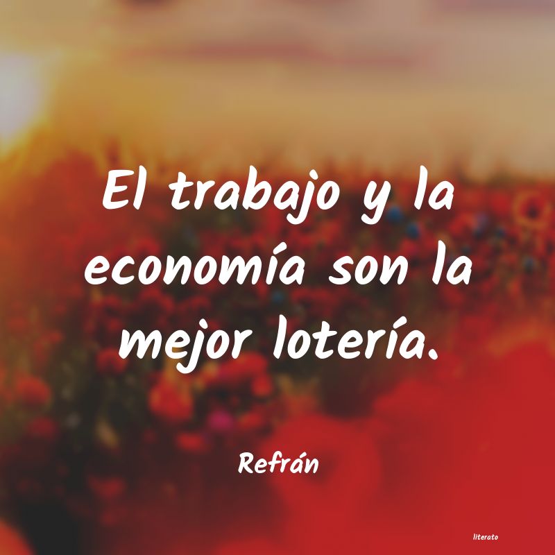 Frases de Refrán