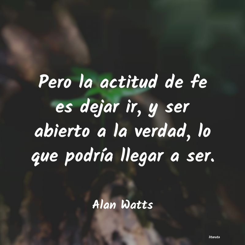 Frases de Alan Watts