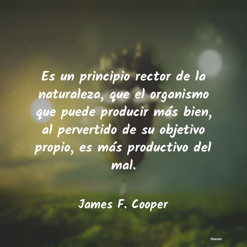 frases de James F. Cooper