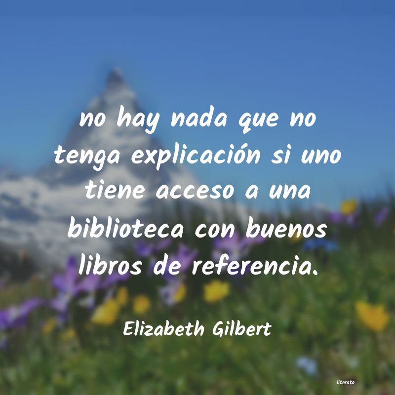 frases de Elizabeth Gilbert