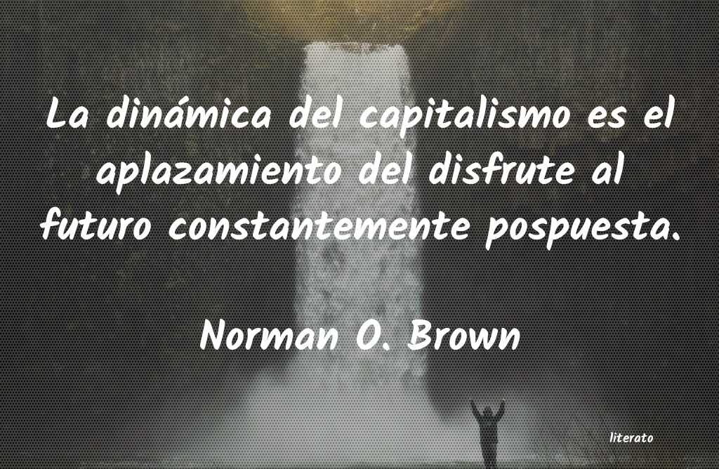 frases de Norman O. Brown