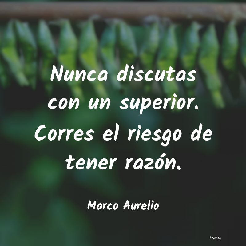 frases de Marco Aurelio