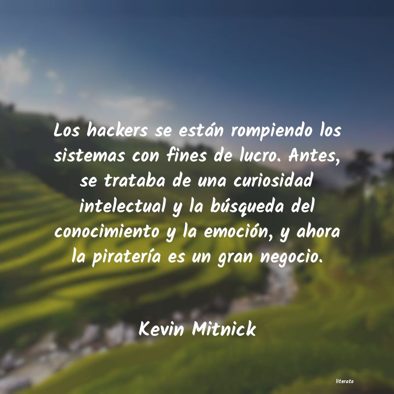 Frases de Kevin Mitnick